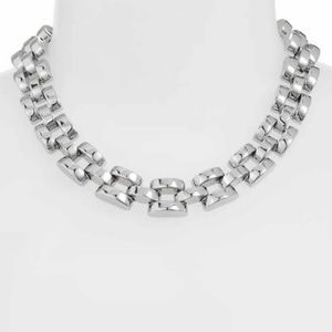 Kate Spade Silver Sliced Scallops Collar Necklace